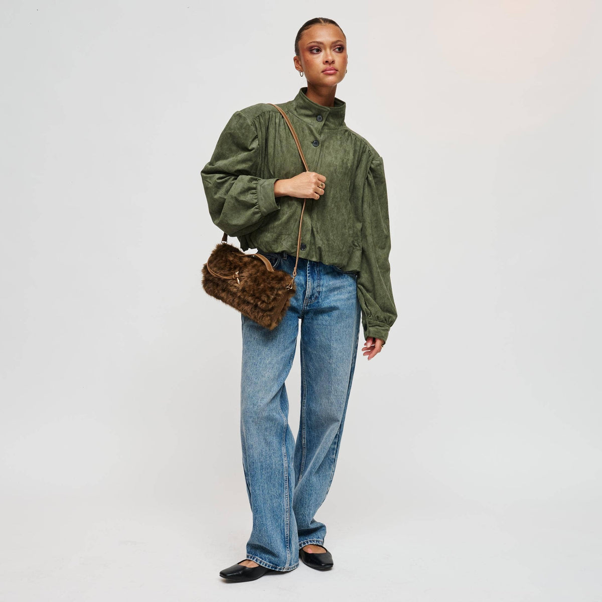 Ada - Leo Crossbody: Brown