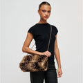 Rhianna Crossbody: Brown