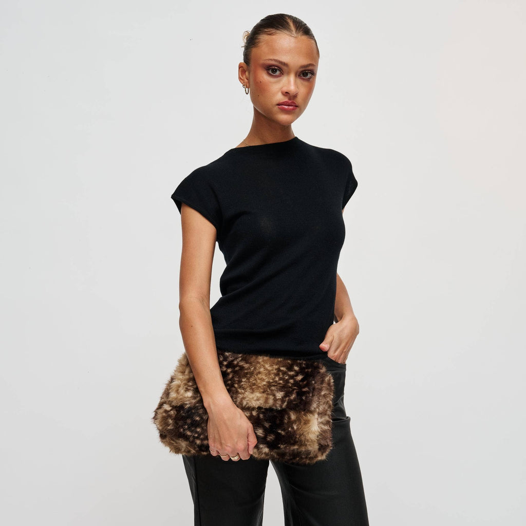 Rhianna Crossbody: Brown
