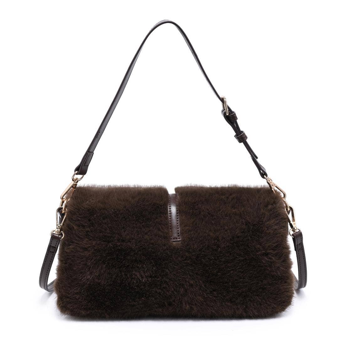 Glorida Shoulder Bag: Chocolate