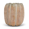 Cement Pumpkin Planter: Large Tall (9.5"H)