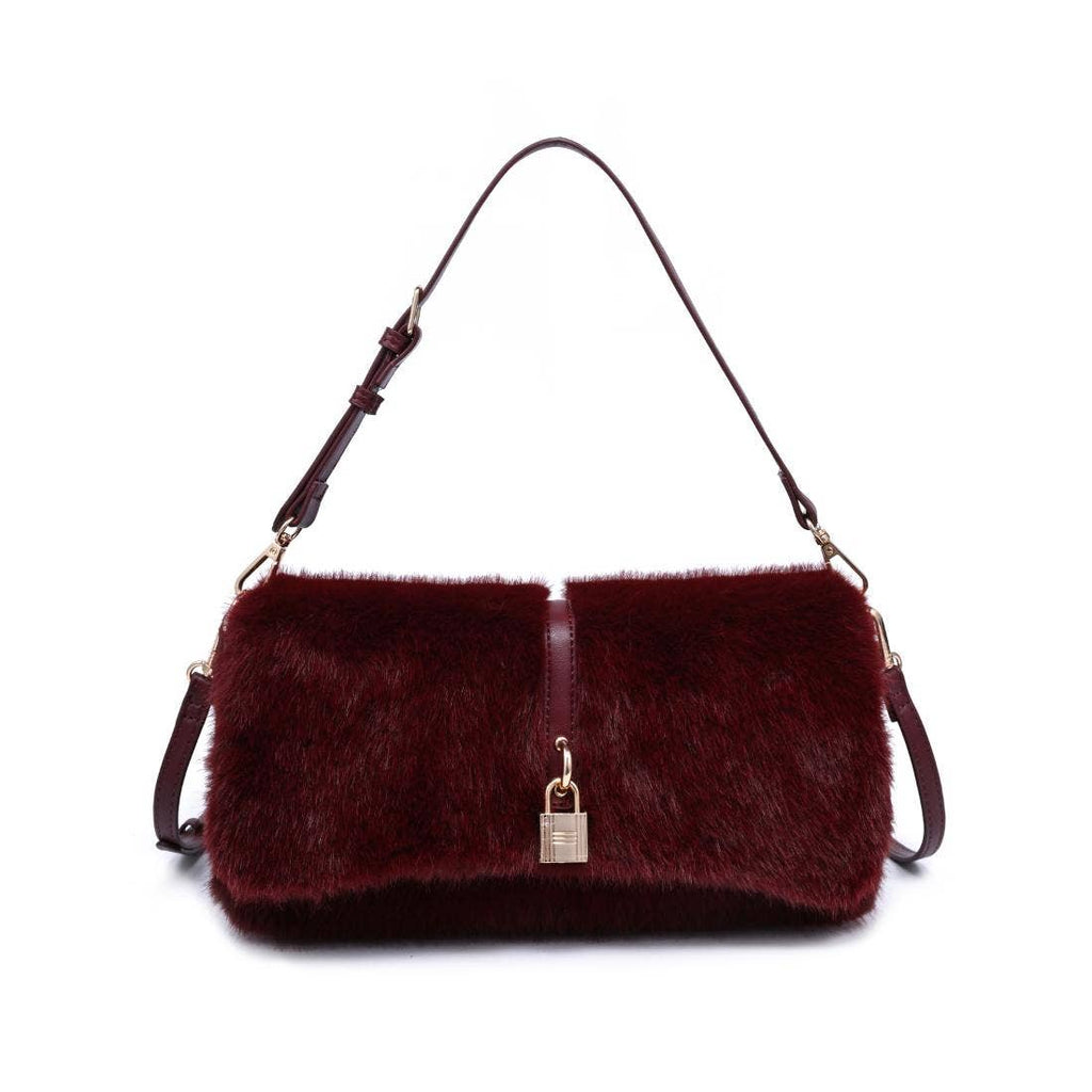 Glorida Shoulder Bag: Chocolate
