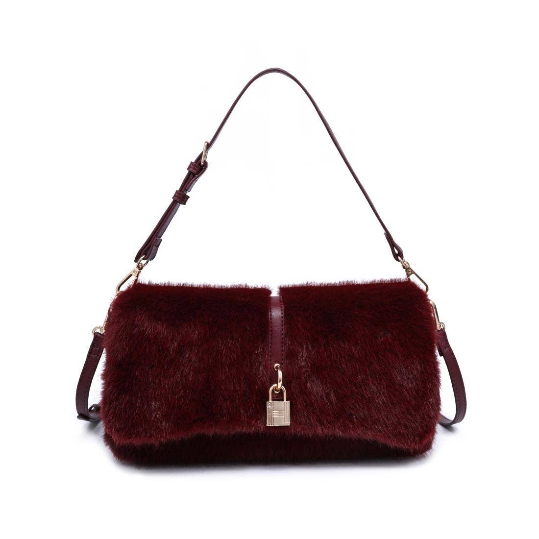 Glorida Shoulder Bag: Chocolate