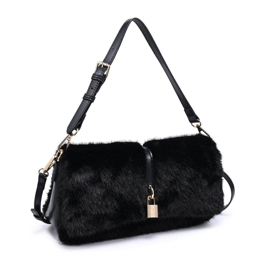 Glorida Shoulder Bag: Chocolate