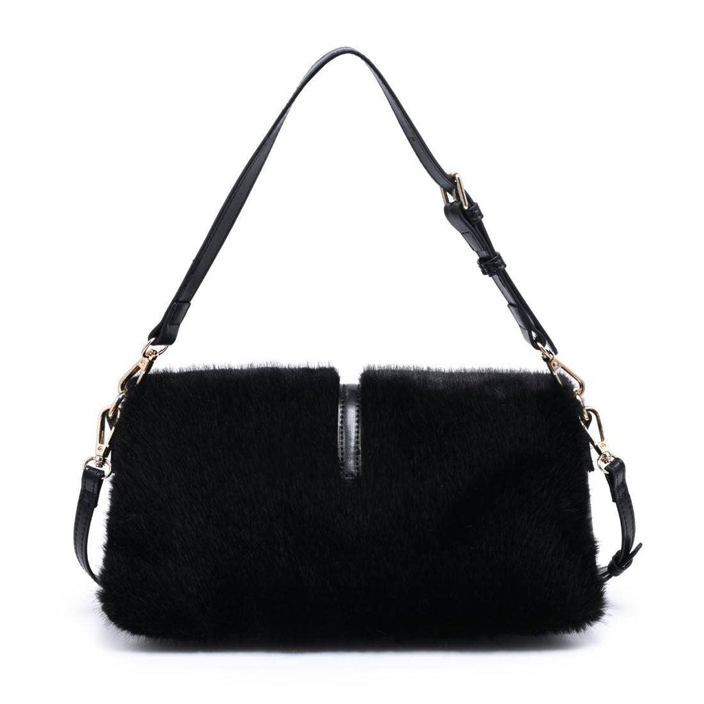 Glorida Shoulder Bag: Chocolate